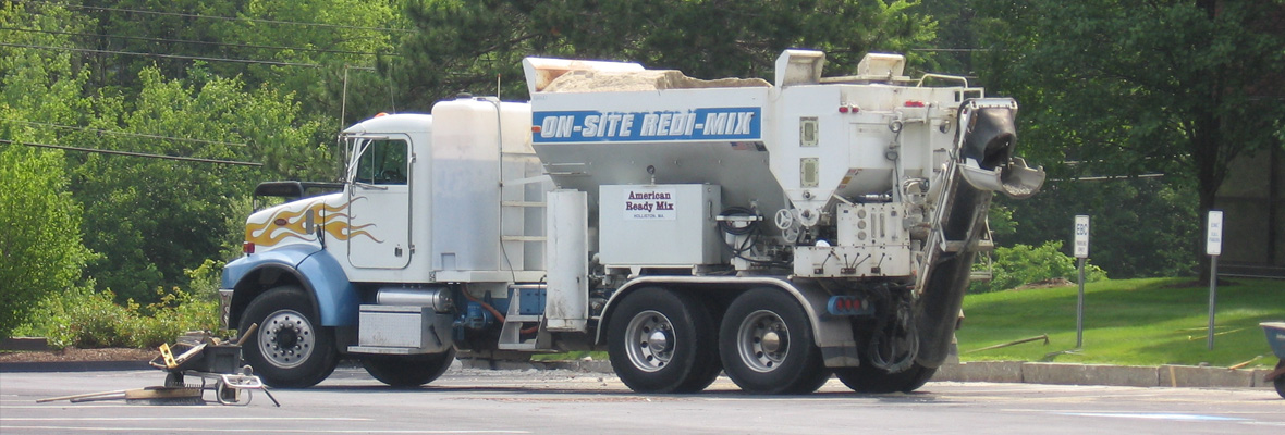 American Ready Mix On-Site Redi-Mix Truck